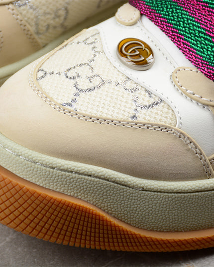 Gucci GG Monogram Platform Sneaker – Beige & Multicolor