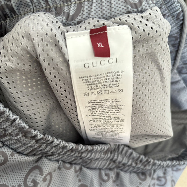 Gucci GG Monogram Track Pants with Web Side Stripes