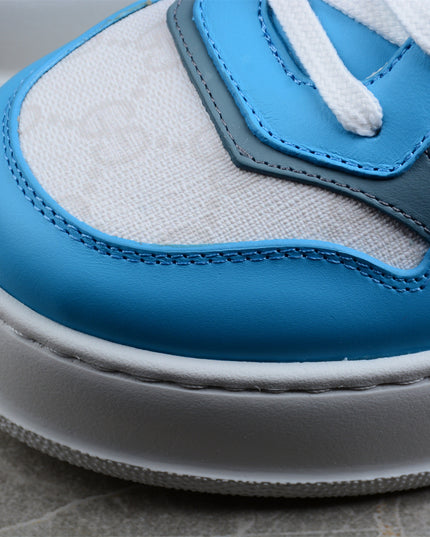 Gucci Platform Sneaker – Sky Blue & White