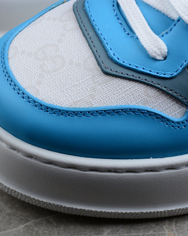 Gucci Platform Sneaker – Sky Blue & White