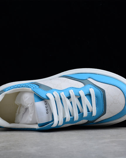 Gucci Platform Sneaker – Sky Blue & White