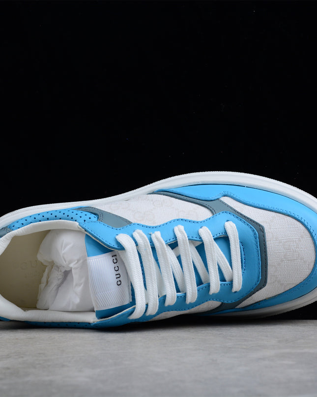 Gucci Platform Sneaker – Sky Blue & White