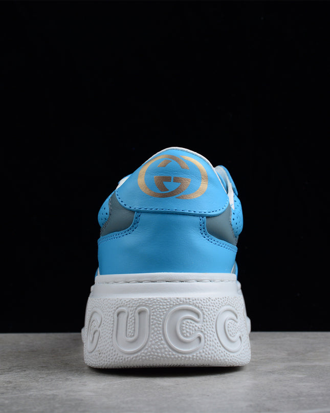 Gucci Platform Sneaker – Sky Blue & White