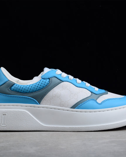 Gucci Platform Sneaker – Sky Blue & White