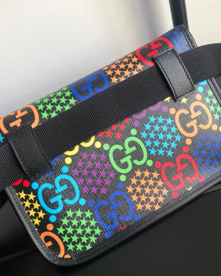 Gucci Psychedelic Belt Bag – Multicolor Monogram