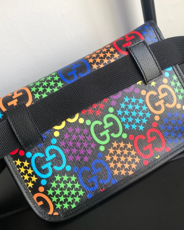 Gucci Psychedelic Belt Bag – Multicolor Monogram