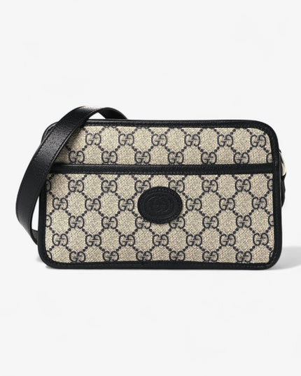 Gucci GG Shoulder Bag 658572 – Blue & Beige