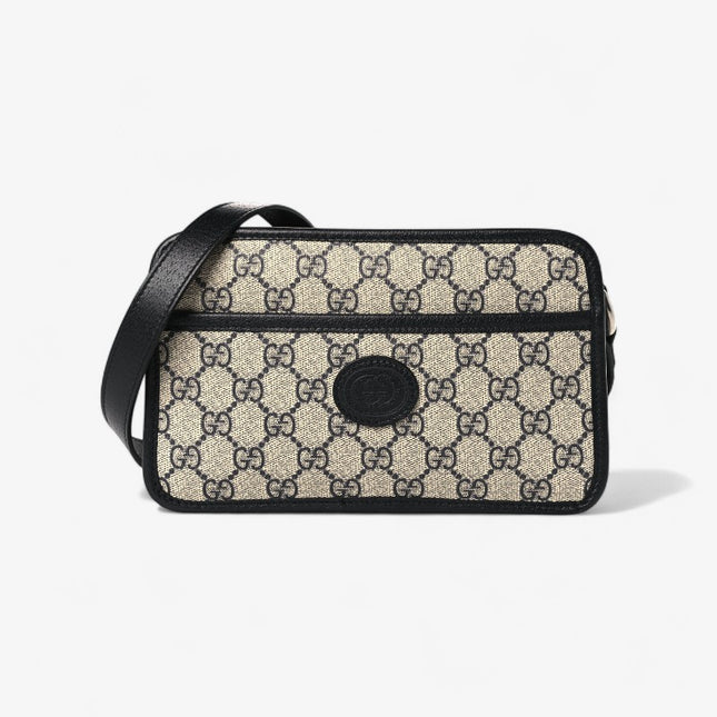 Gucci GG Shoulder Bag 658572 – Blue & Beige