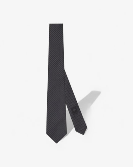 Gucci GG Silk Jacquard Tie – Black