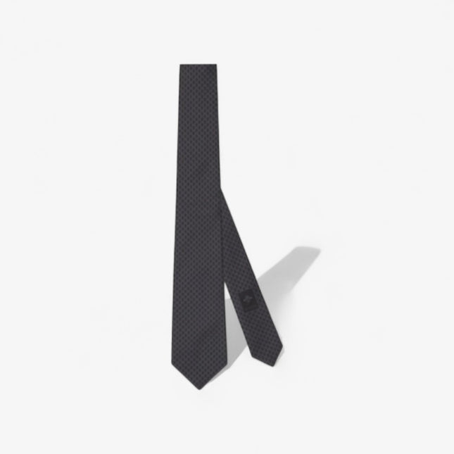 Gucci GG Silk Jacquard Tie – Black