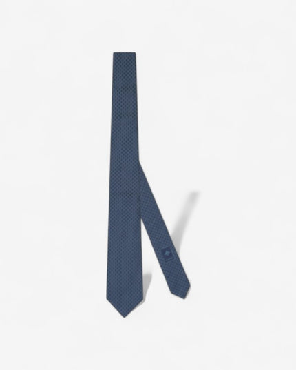 Gucci GG Silk Jacquard Tie – Blue