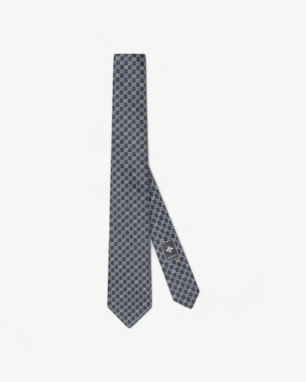 Gucci GG Silk Jacquard Tie – Blue