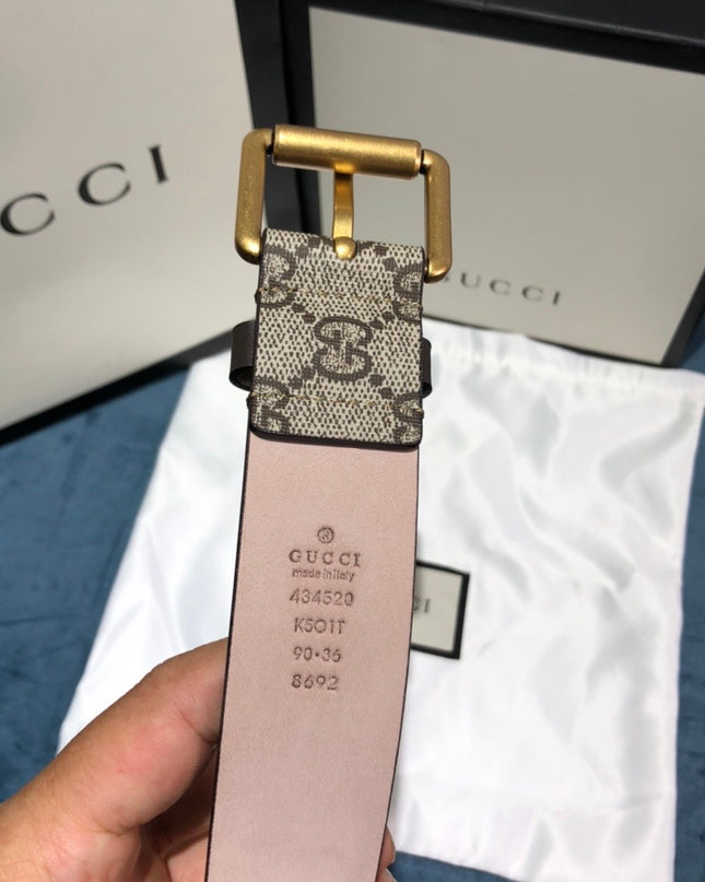 Gucci Supreme Belt 434520 – Kingsnake Print