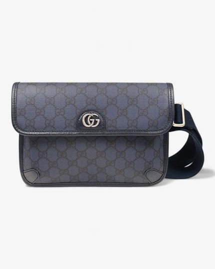 Gucci GG Supreme Messenger Bag – Navy Blue