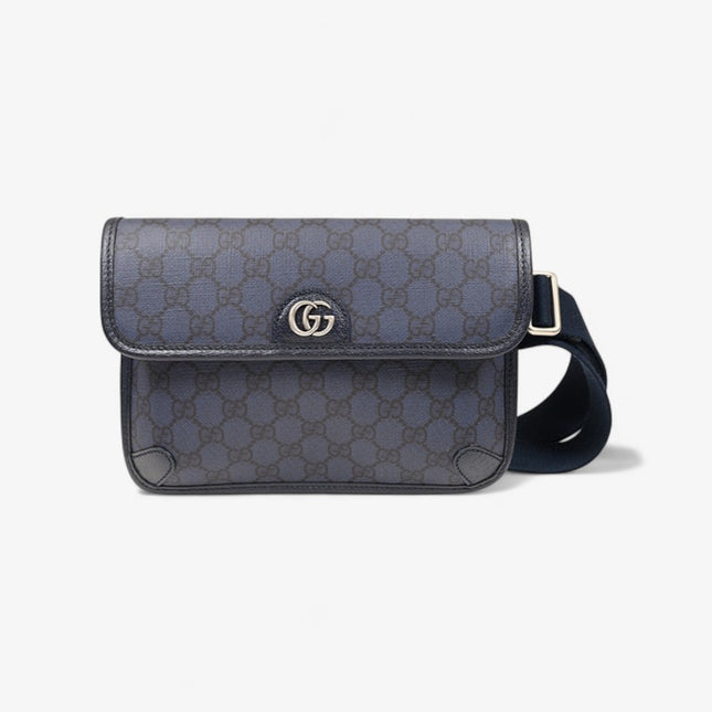 Gucci GG Supreme Messenger Bag – Navy Blue