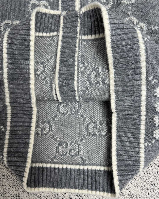 Gucci GG Wool Jacquard Cardigan Jacket
