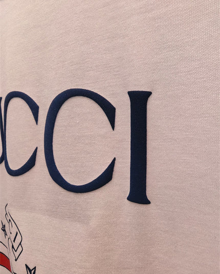 Gucci Gg Logo Ringer Style T‑shirt