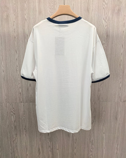 Gucci Gg Logo Ringer Style T‑shirt