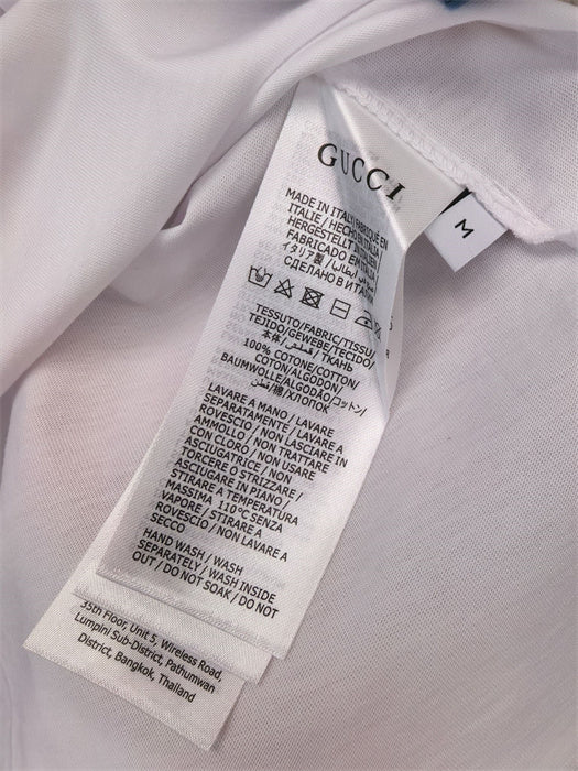 Gucci Gg Logo Ringer Style T‑shirt