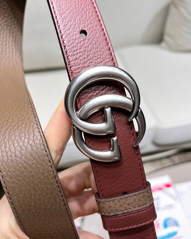 Gucci Gg Marmont Reversible Thin Belt – 643847