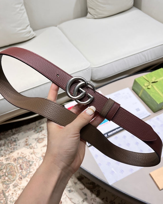Gucci Gg Marmont Reversible Thin Belt – 643847