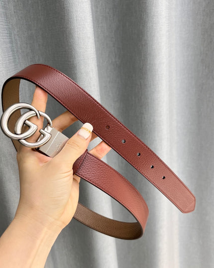 Gucci Gg Marmont Reversible Thin Belt – 643847