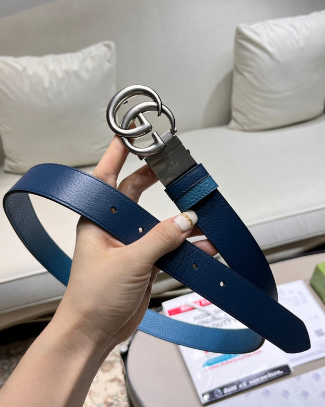 Gucci Gg Marmont Reversible Thin Belt – 643847