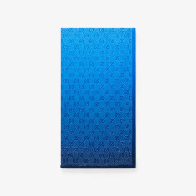 Gucci Gradient Blue GG Cotton Beach Towel