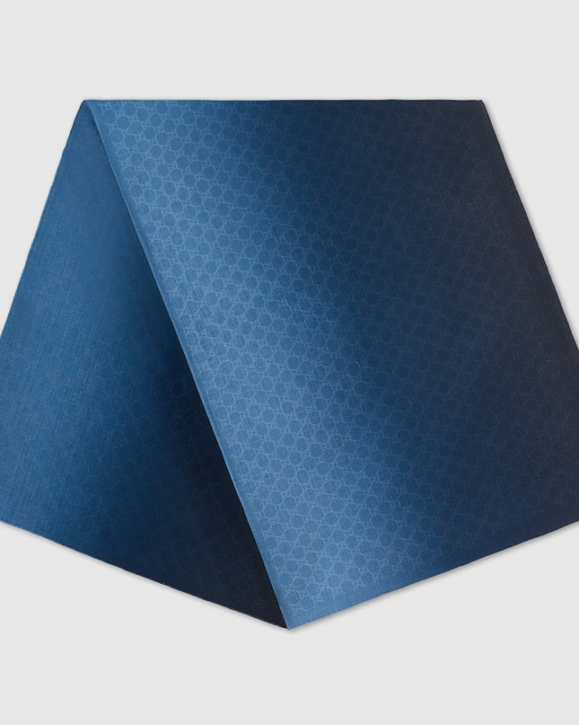 Gucci Gradient GG Wool & Silk Jacquard Stole – Blue
