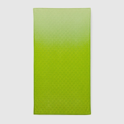 Gucci Gradient Green GG Cotton Beach Towel