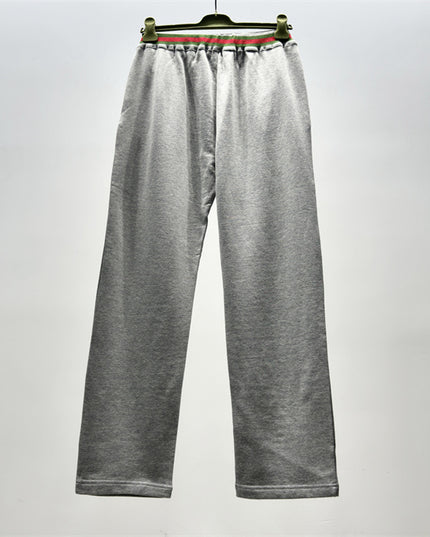 Gucci Grey Lounge Pants with Web Waistband