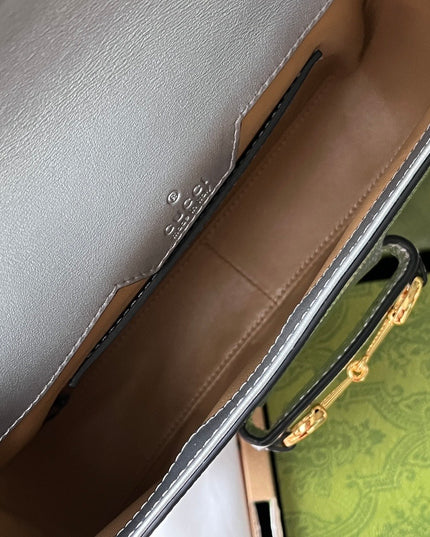 Gucci Horsebit 1955 Lizard Mini Bag 675801