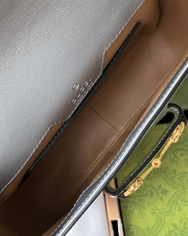 Gucci Horsebit 1955 Lizard Mini Bag 675801