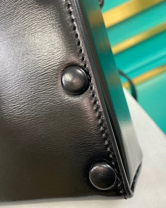 Gucci Horsebit 1955 Black Leather Mini Phone Bag