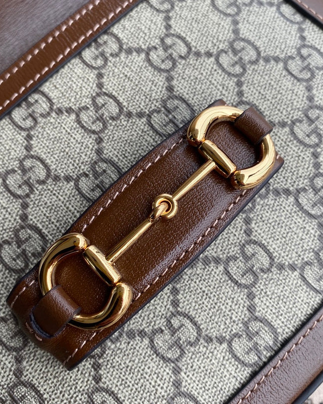 Gucci Horsebit 1955 GG Supreme Mini Shoulder Bag