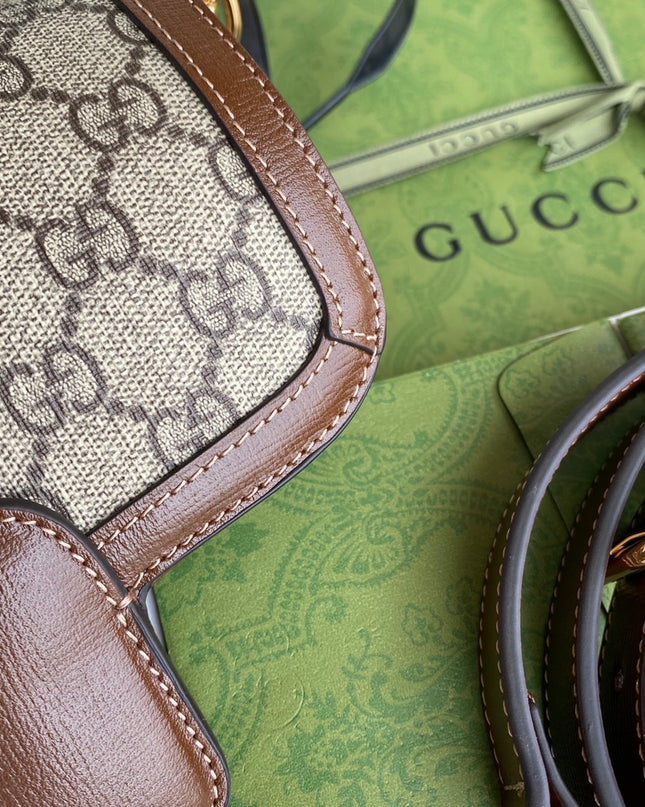 Gucci Horsebit 1955 GG Supreme Mini Shoulder Bag