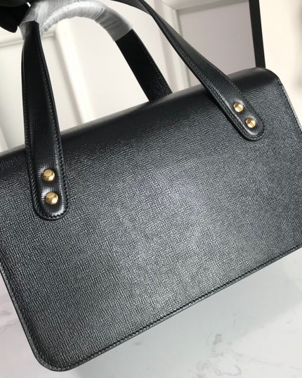 Gucci Horsebit 1955 Small Top Handle Bag 627323 - Black