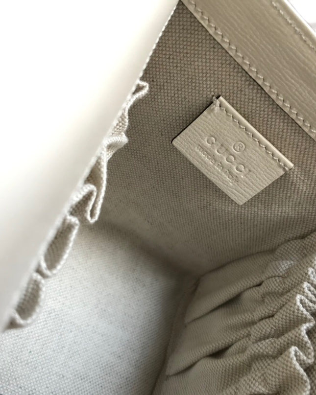 Gucci Horsebit 1955 Small Top Handle Bag 627323 - Grey