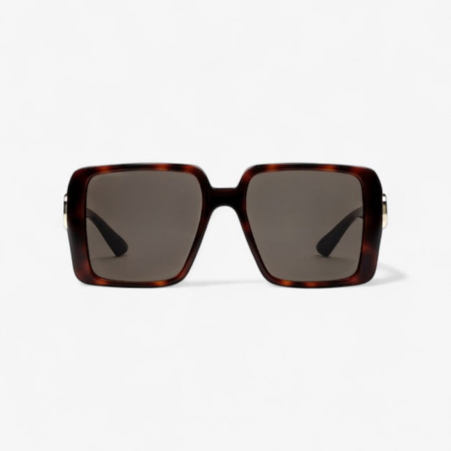 Gucci Interlocking G Oversized Sunglasses – Tortoiseshell Brown