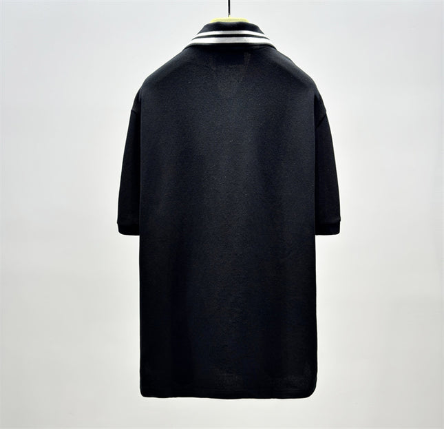  Gucci Interlocking Pocket Polo Shirt Top Version