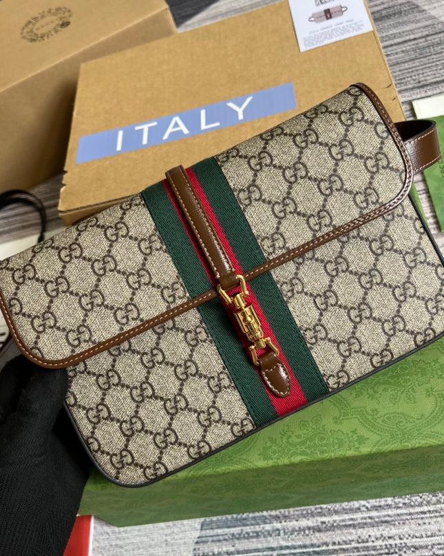 Gucci Horsebit 1955 Shoulder Bag – GG Supreme