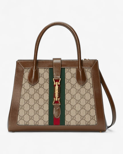 Gucci Jackie 1961 Medium Brown Tote Bag 649016