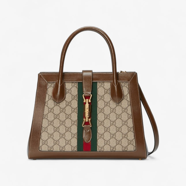 Gucci Jackie 1961 Medium Brown Tote Bag 649016