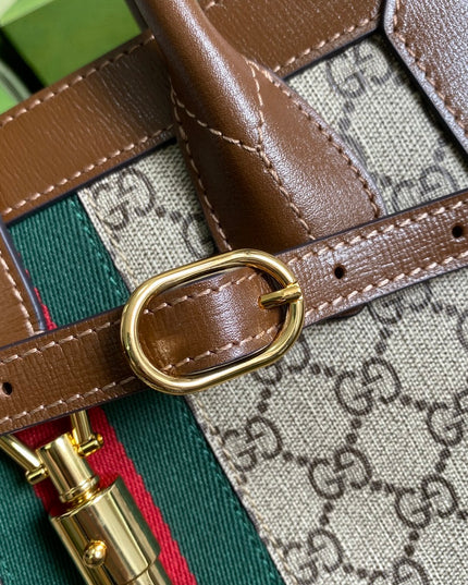 Gucci Jackie 1961 Medium Brown Tote Bag 649016