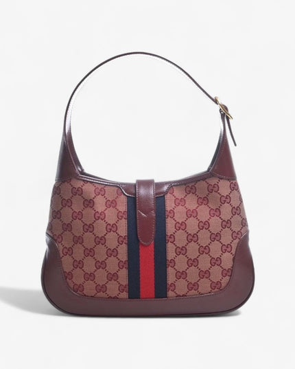 Gucci Jackie 1961 Small Burgundy Shoulder Bag 636706