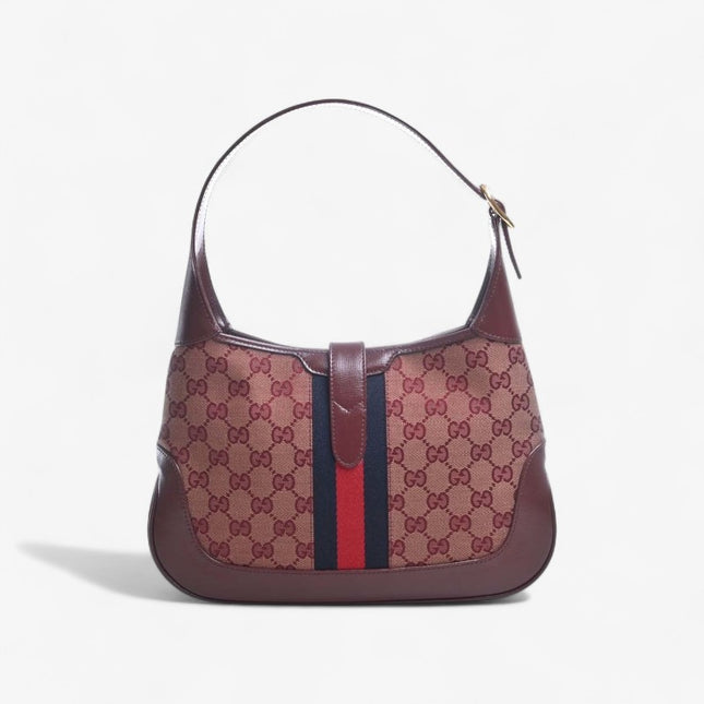 Gucci Jackie 1961 Small Burgundy Shoulder Bag 636706