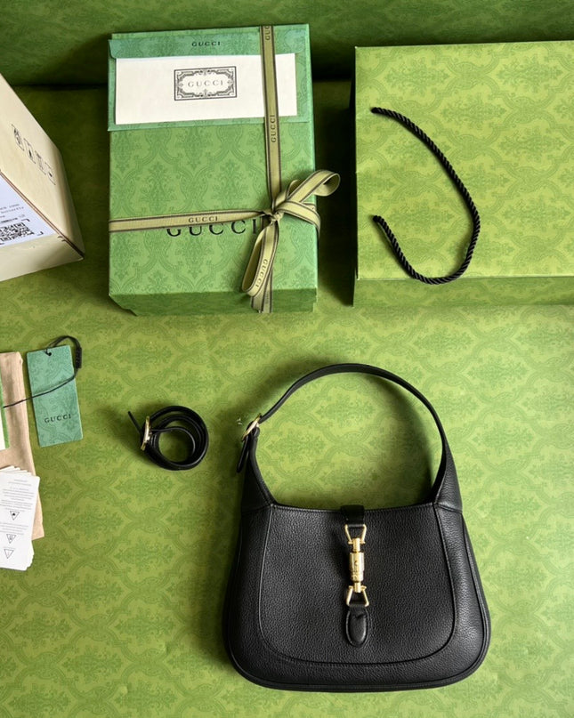 Gucci Jackie 1961 Small Natural Grain Bag 636709