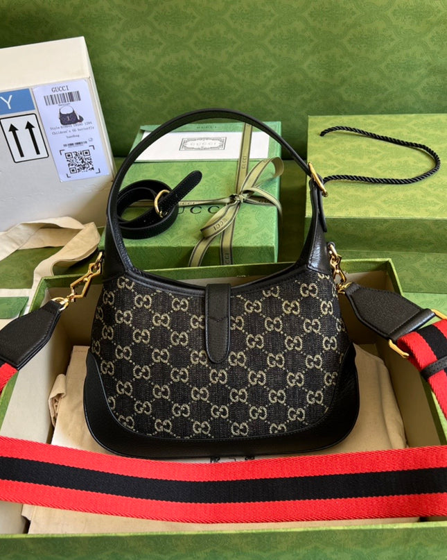 Gucci Jackie 1961 Black Small Shoulder Bag 678843