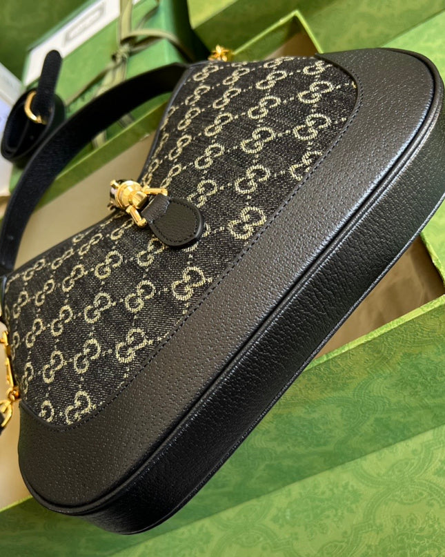 Gucci Jackie 1961 Black Small Shoulder Bag 678843