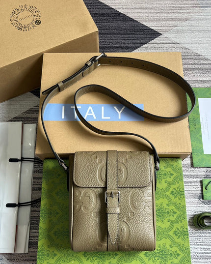 Gucci Jumbo GG Small Messenger Bag 760235